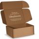 Buyboxes brown mailer box with white ink