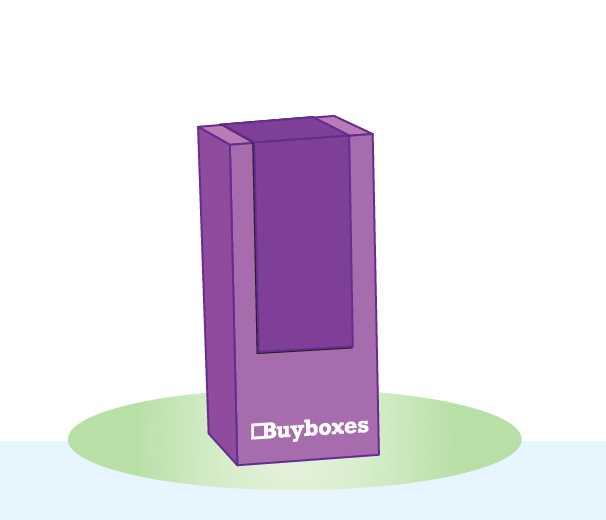Buyboxes purple reverse tuck box